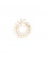 XSB288 - Elegant round Collar Pin Brooch
